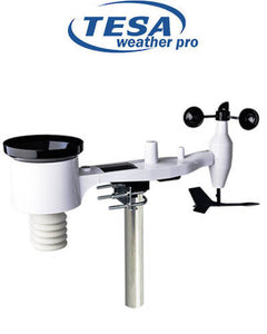 Tesa WS1081 Ver3. Complete Weather Station with Solar Panel & PC interface