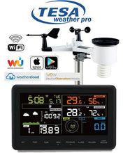 Load image into Gallery viewer, Tesa WS-2900c PRO TESA Prof 7&quot; Colour WIFI Weather Station