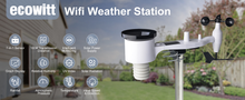 Load image into Gallery viewer, Ecowitt WS3900 Weather Station with W69 7-in-1 Outdoor Sensor