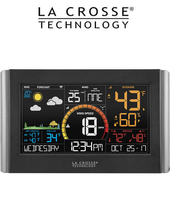 La Crosse V21-WTH-V3 WIFI Wind Speed & Temperature Humidity Station