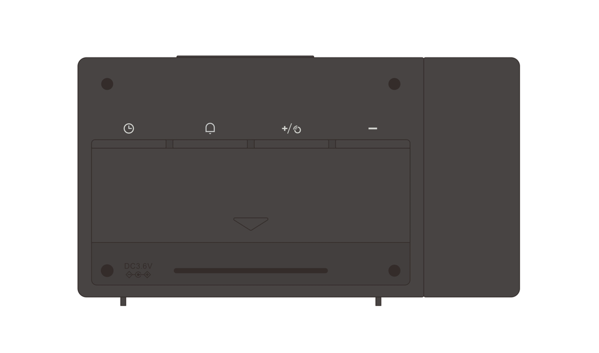 Explore Scientific Projection Clock with Weather Forecast Display and Outdoor Sensor